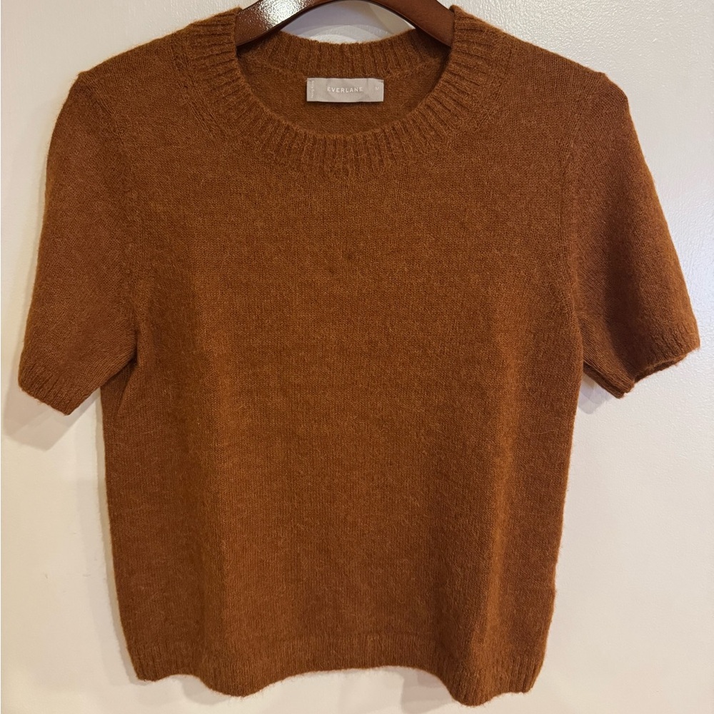 EVERLANE Short-Sleeve Sweater